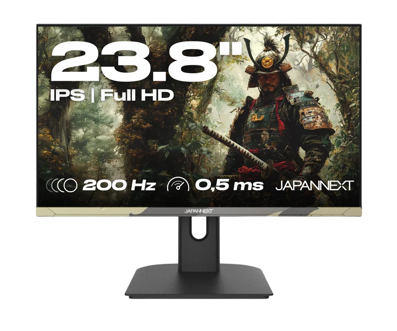 Écran PC Gaming | 23,8" | IPS | Full HD | 200Hz | HSP | Finition Camouflage