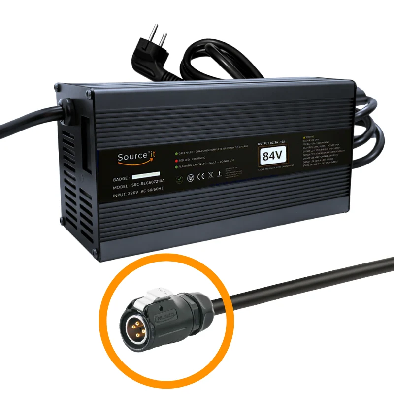 Chargeur Sur-Ron Ultra bee 72V-84V 10A (Batterie d'origine)