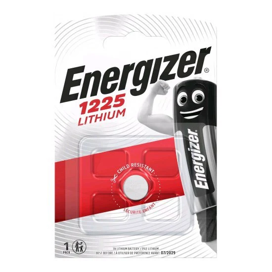 Pile CR1225 / BR1225 3 V 48 mAh – Blister 1 pièce