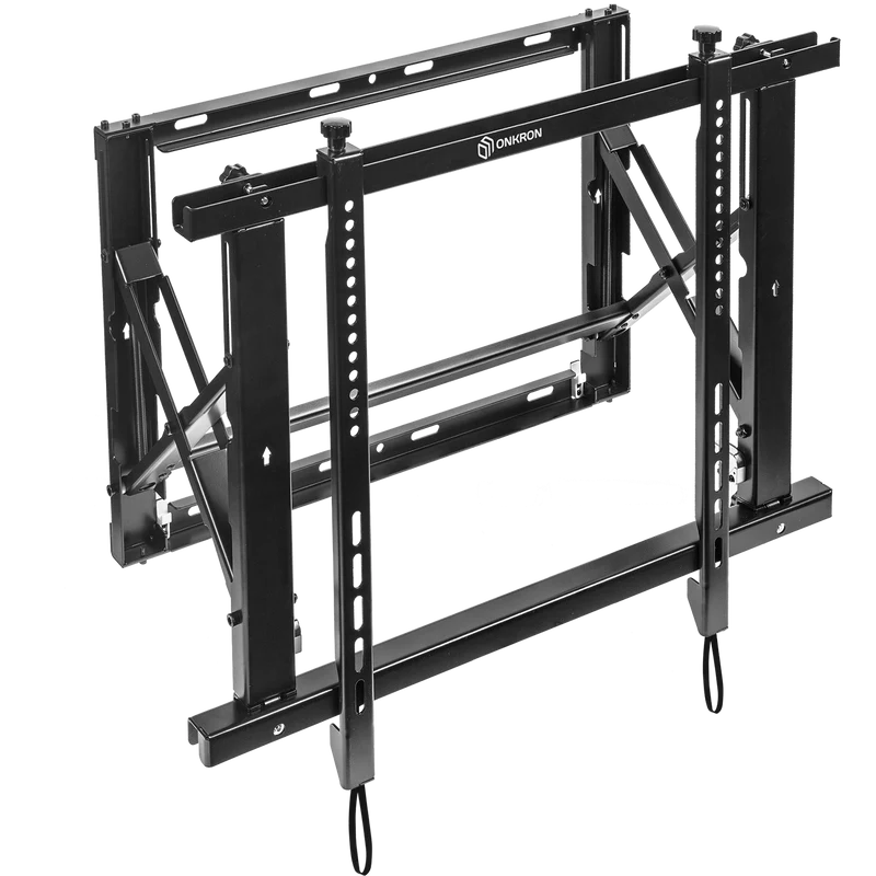 PRO7M Noir, Support mural pour TV et murs vidéo de 40" à 70", 45 kg max