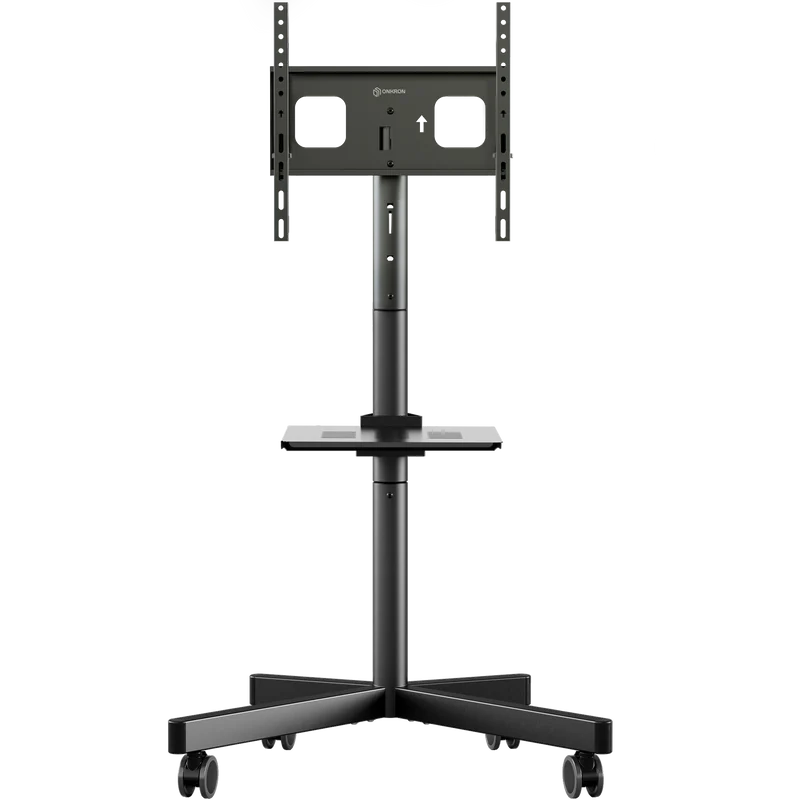 Support Mobile pour Télévision avec Support 23"-60", max 40 kg, Noir TS1137