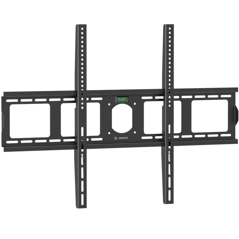 UF4-B Support TV mural fixe pour des écrans de 55 à 100 pouces 80 kg max Noir