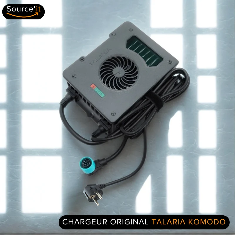 Chargeur Original Talaria KOMODO 97,4V-113.4V 15A (Batterie d'origine)