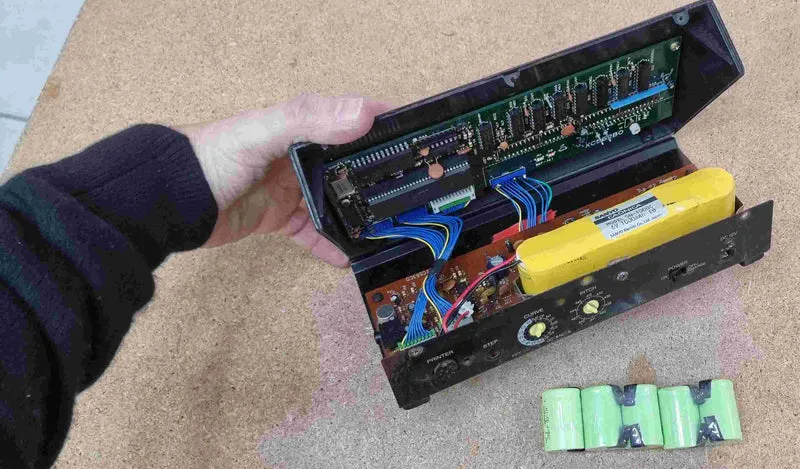 Réparation batterie 6V NiMH appareil audio vintage reconditionnement