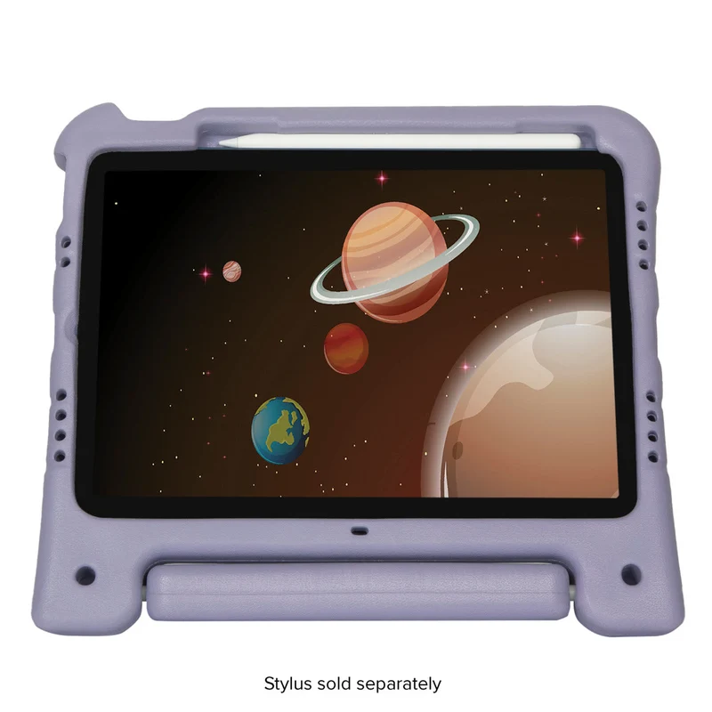 Étui antimicrobien pour enfants pour iPad Air, iPad Pro et iPad 10.9 - 11 pouces - Violet