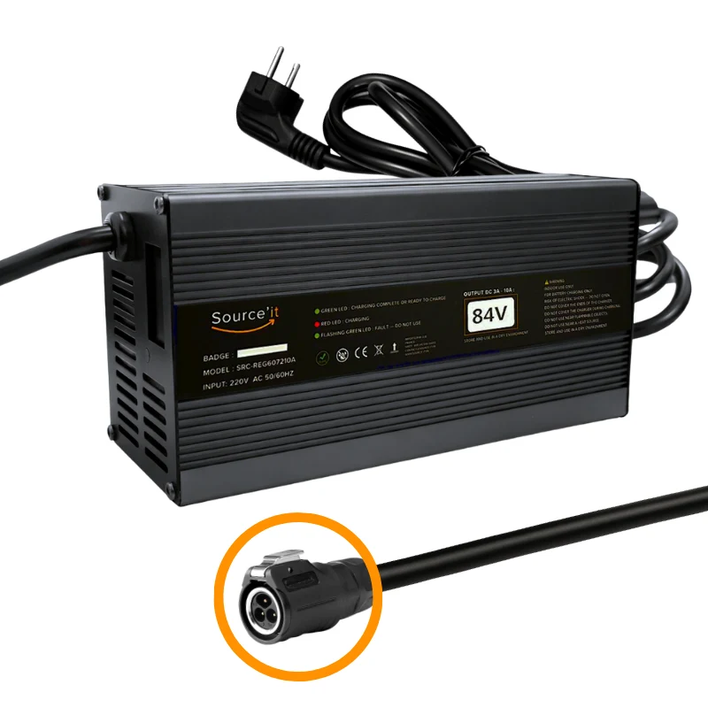 Chargeur Ultra Rapide Teverun Fighter Supreme et Fighter Suprem + 72V-84V 10A