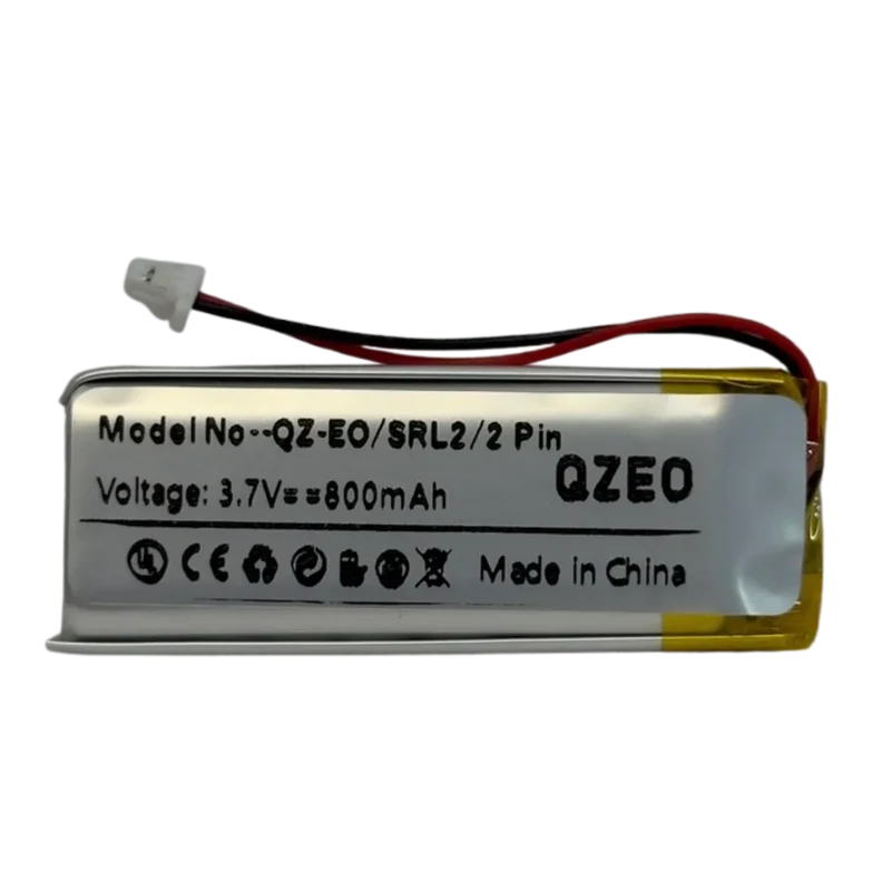 Batterie Li-Po 3.7V 800mAh 2 Fils compatible Sena SRL / SRL2 / SHOEI Neotec II