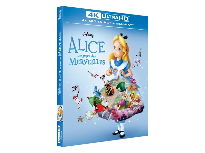 ALICE AU PAYS DES MERVEILLES - COMBO UHD 4K + BD