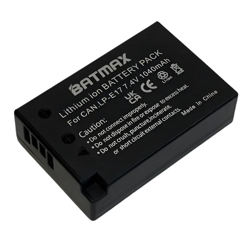 Batterie LP-E17 pour appareil photo Canon R8, R10, R50, R50V