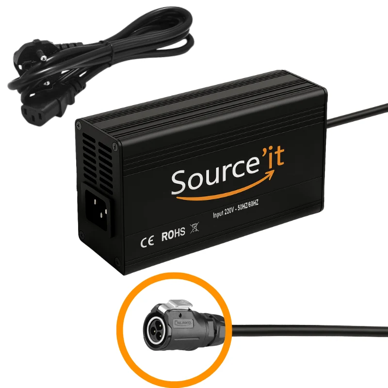 Chargeur Ultra Rapide Dualtron ORIENS 52V- 58,8V 10A