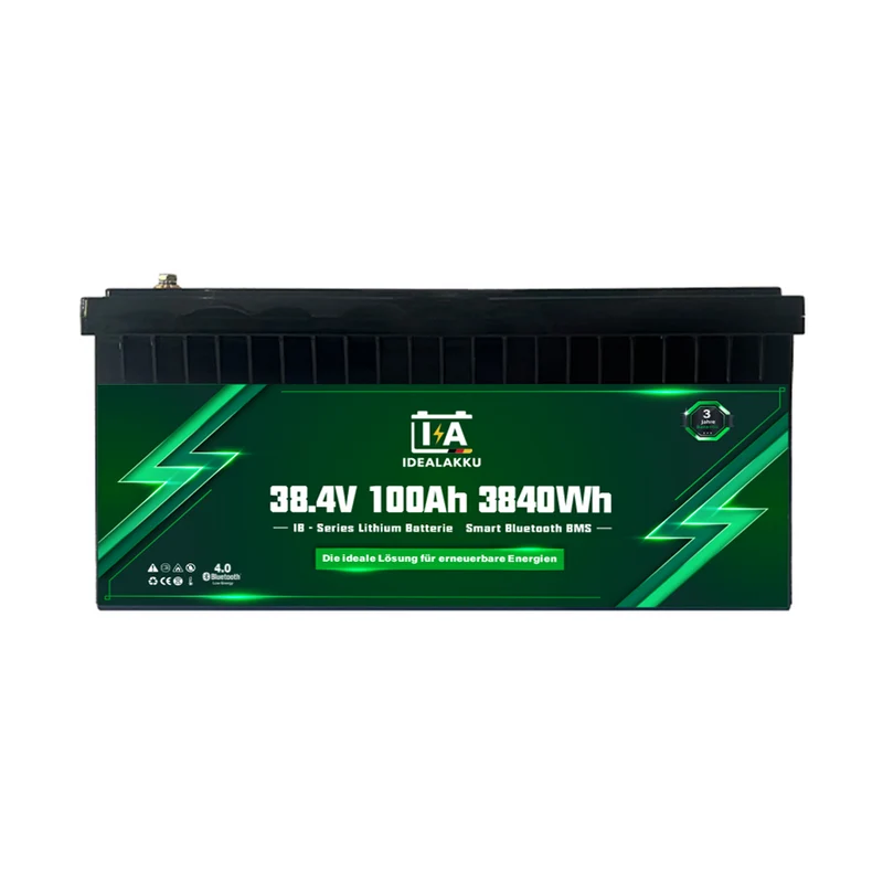 Batterie Lithium LiFePO4 36V 100Ah IDEALAKKU IB-36-100 – Remplacement AGM / Gel avec Bluetooth & BMS
