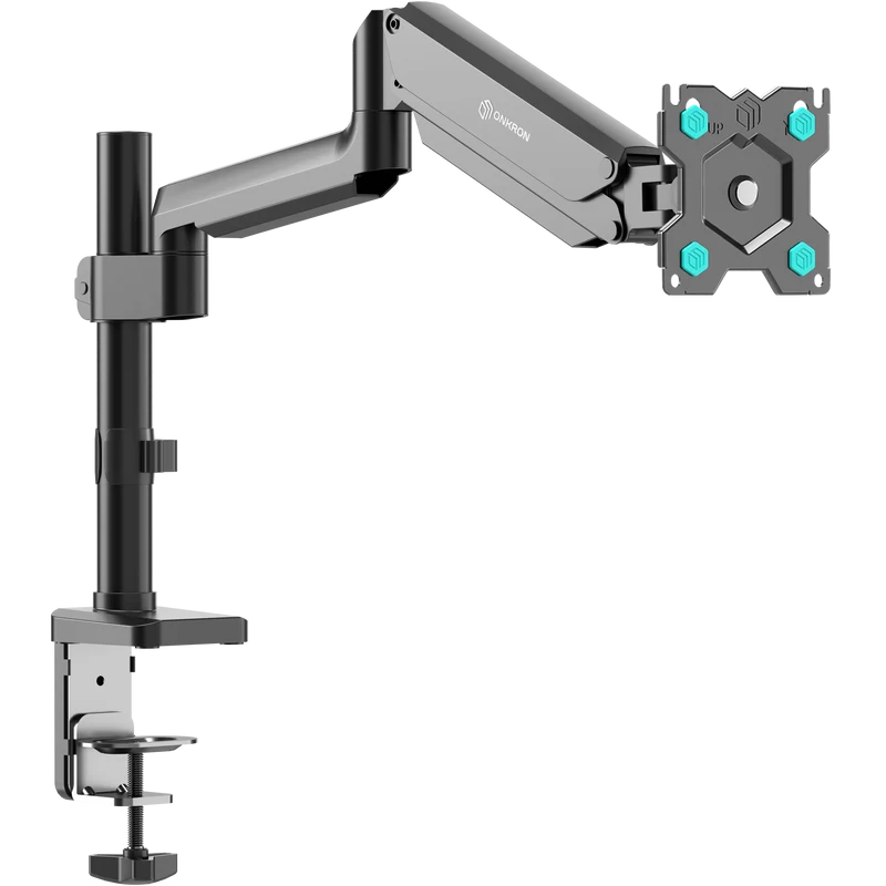 G75 noir, Support de bureau pour écrans de 13" à 34", 12 kg max