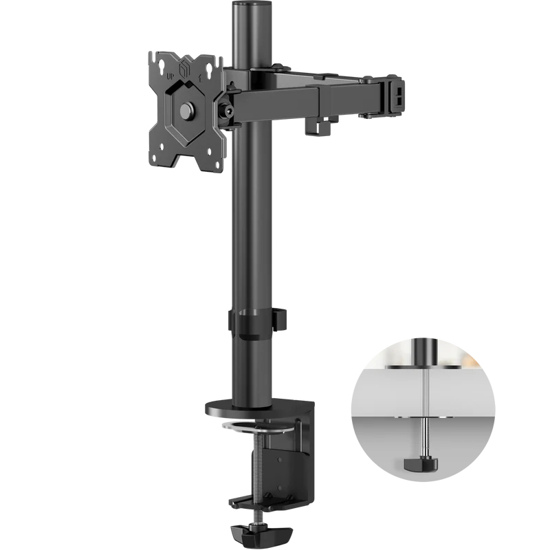 D121E Noir, Support de bureau pour écrans de 13" à 34", 8 kg max