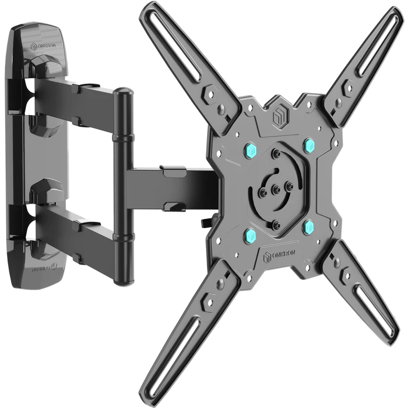 Support mural articulé complet pour 32"-65", charge max. 41 kg, Noir M4R