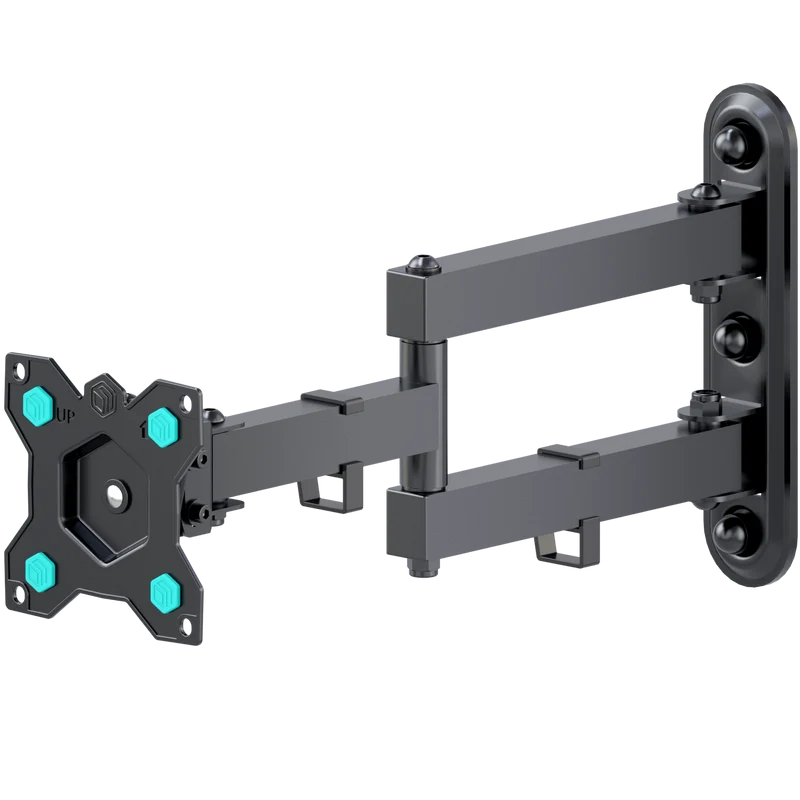 Support mural articulé complet pour TV ou moniteur 10"-35", charge max. 20 kg, Noir R4