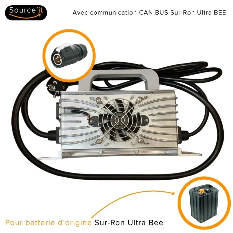 Chargeur Sur-Ron Ultra bee 85V 12A (Batterie d'origine)