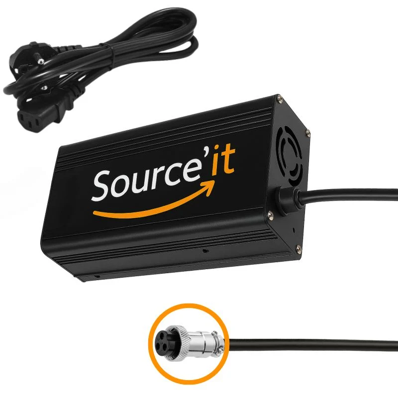 Chargeur Rapide Vsett 9 et Vsett 9+ 48V-54,6V et 52V-58,8V 5A