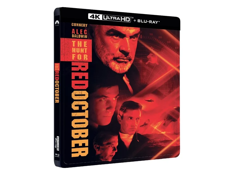 À LA POURSUITE D'OCTOBRE ROUGE - COMBO UHD 4K + BD - STEELBOOK - ÉDITION LIMITÉE