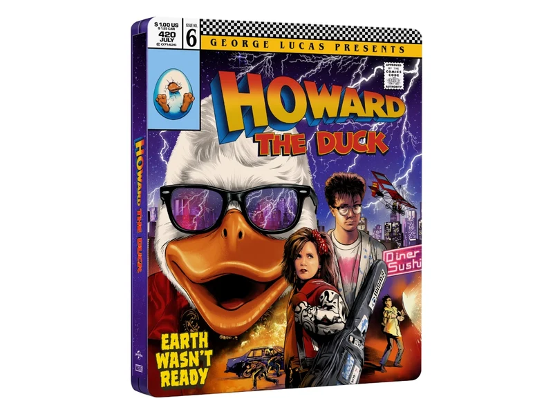 HOWARD THE DUCK - 40ÈME ANNIVERSAIRE - COMBO UHD 4K + BD - STEELBOOK - ÉDITION LIMITÉE