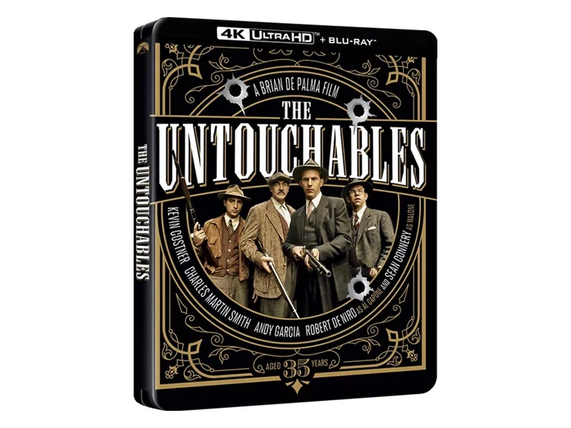 INCORRUPTIBLES (LES) - COMBO UHD 4K + BD - STEELBOOK - ÉDITION LIMITÉE