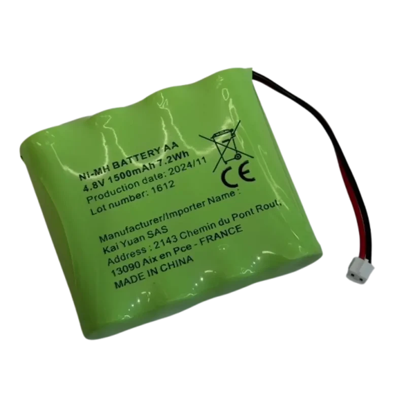 Batterie Compatible pour Sport Elec Multisport Pro 4.8v 1500mAh NiMh