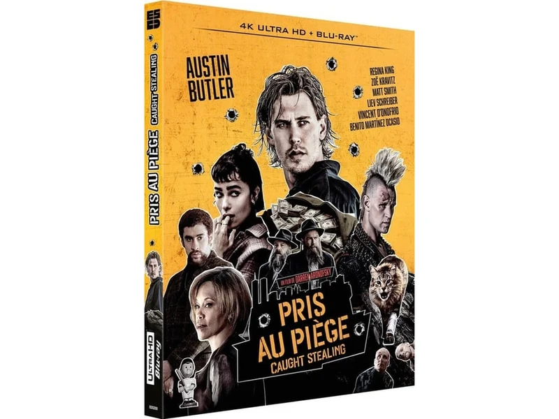 PRIS AU PIEGE - CAUGHT STEALING - COMBO UHD 4K + BD