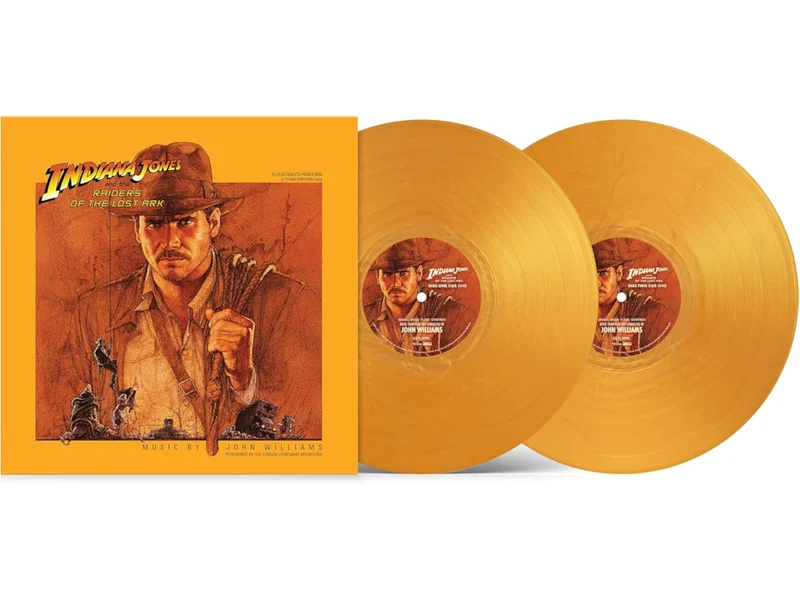 INDIANA JONES AND THE RAIDERS OF THE LOST ARK - GOLD VINYL (Edition Limitée)