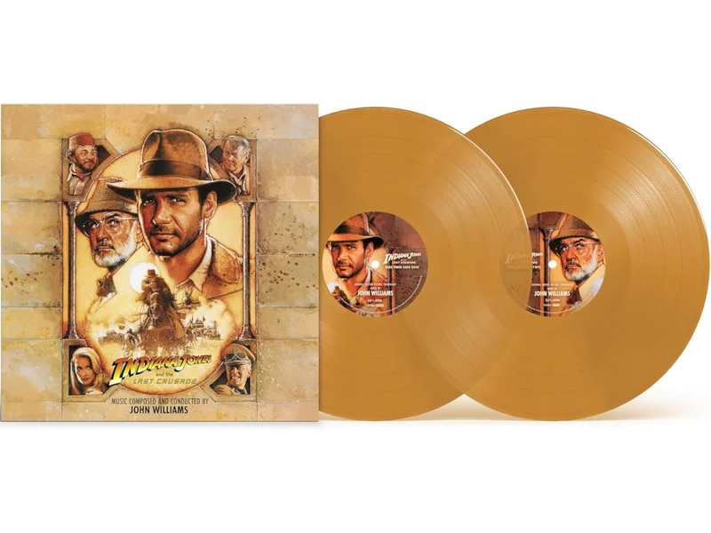 INDIANA JONES AND THE LAST CRUSADE - SAND VINYL (Edition Limitée)