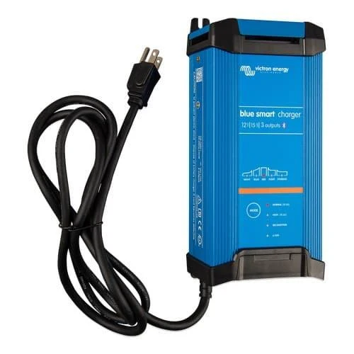 Victron Energy Blue Smart IP22 Charger 12/15(3) 120V NEMA5-15