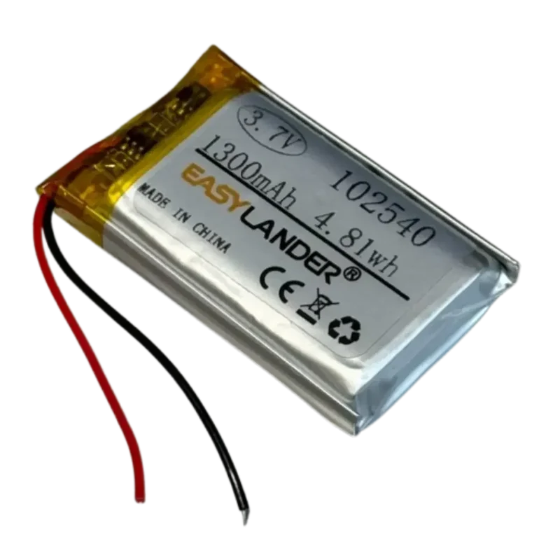 Batterie 102540 LiPo 3.7V 1300mAh