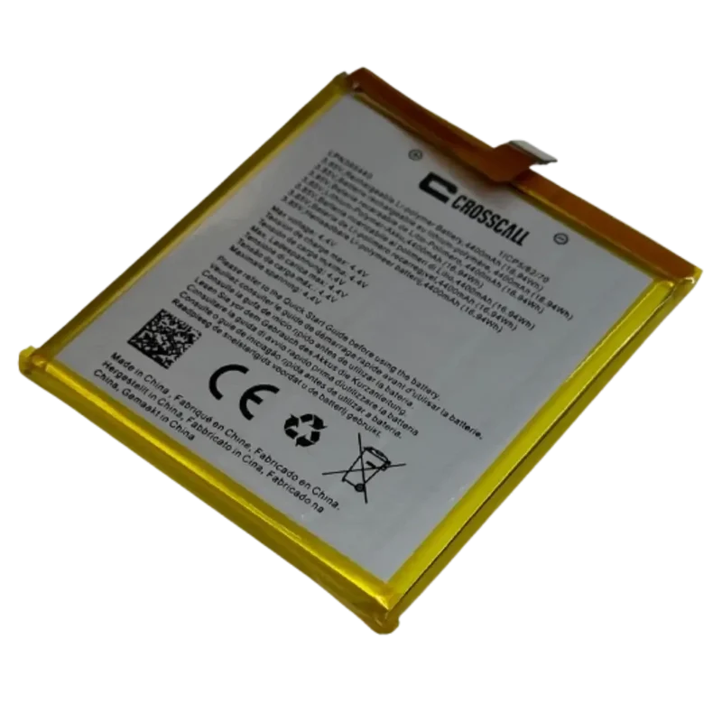 Batterie LPN385440 d'origine pour téléphone Crosscall Trekker X4