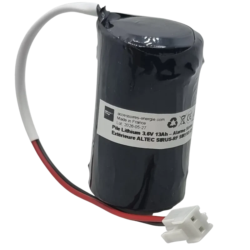 Pile Lithium 3.6V 13Ah ALTEC SIRUS-RF SIRYNX-RF