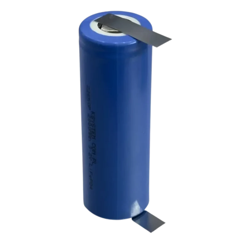 Batterie LiFePo4 22650 3.2V 2000mAh avec languettes à souder
