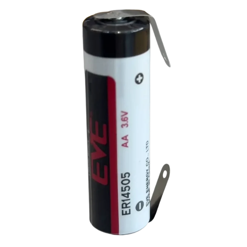 Pile Lithium AA 14500 3.6V avec languettes