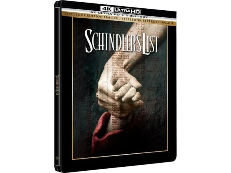 LISTE DE SCHINDLER (LA) - COMBO UHD 4K + 2 BD - STEELBOOK