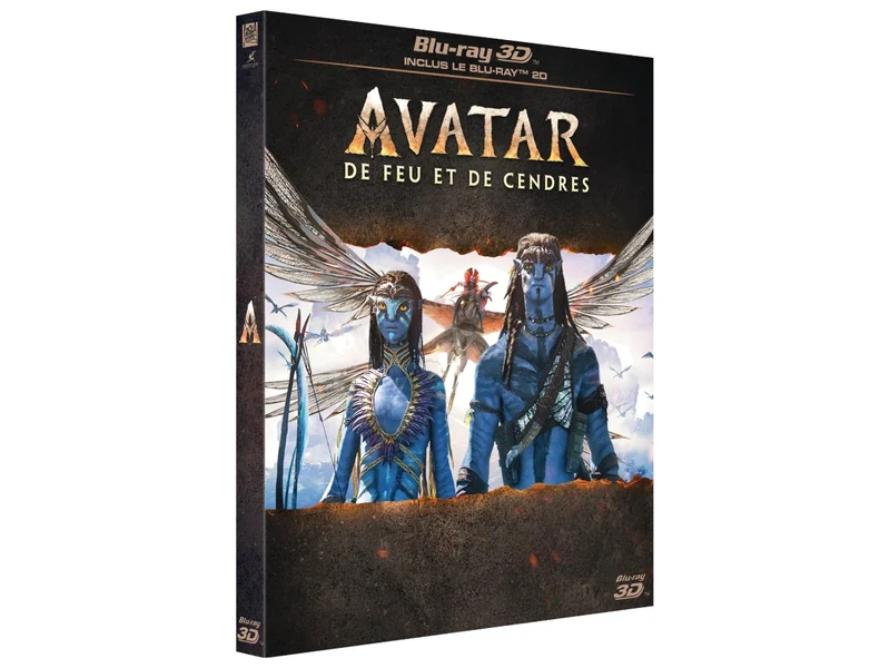 AVATAR : DE FEU ET DE CENDRES - COMBO 2 BD 3D + BD + BD BONUS
