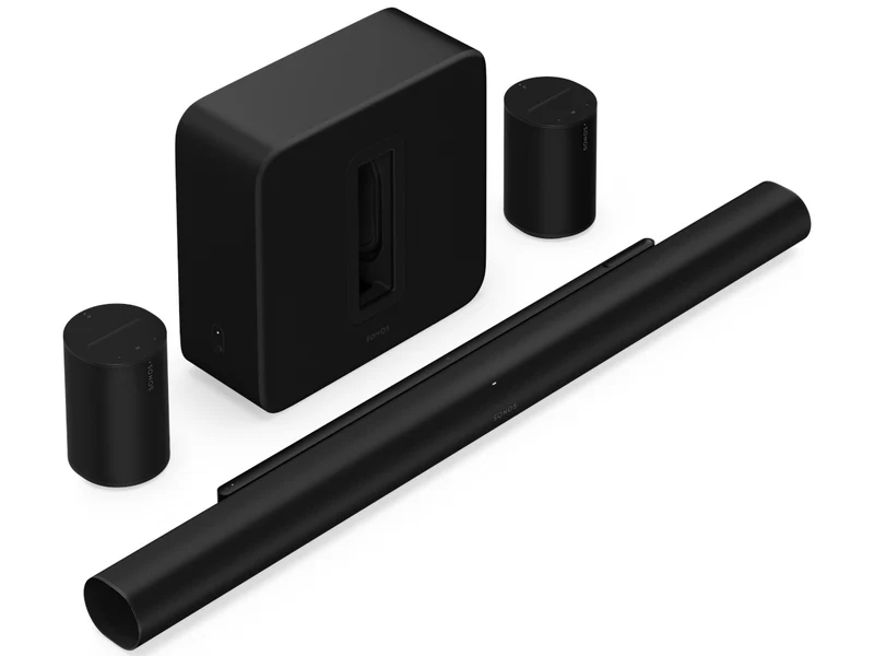 SONOS ARC ULTRA + SUB 4 + 2x ERA 100 SL NOIR