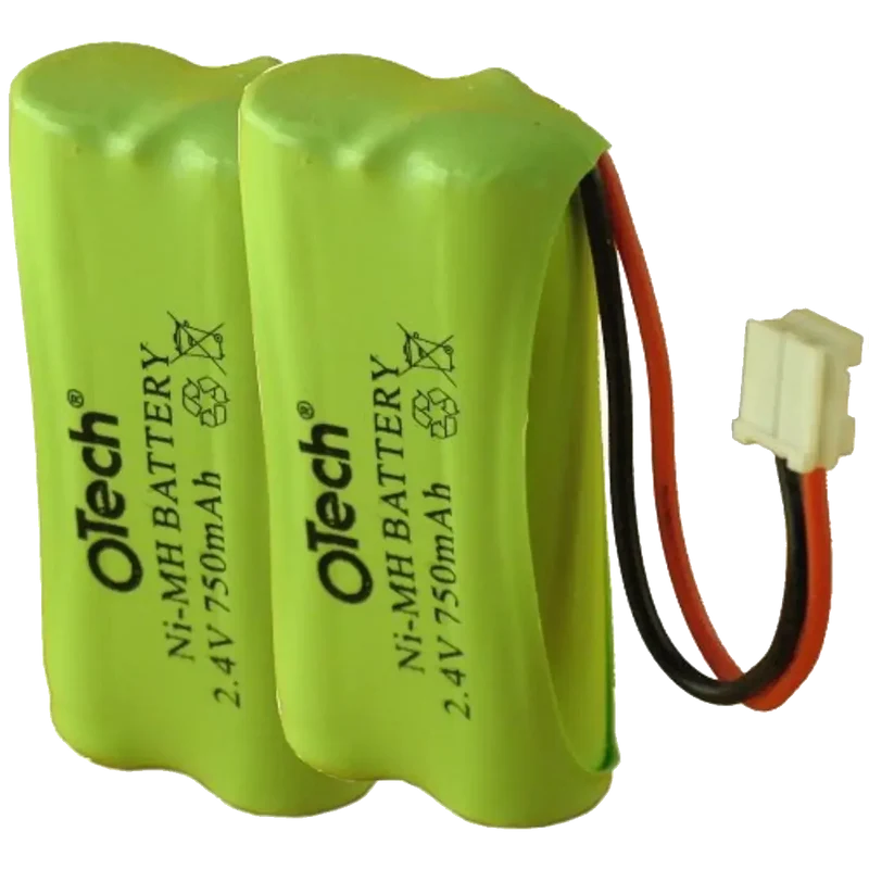 2x Batteries 2.4V NiMH 750mAh