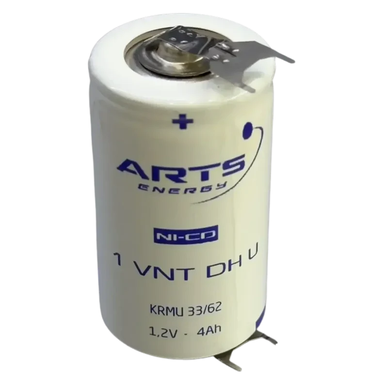 Accu 1.2V 4000mAh Ni-Cd pour BAES, éclairage de secours
