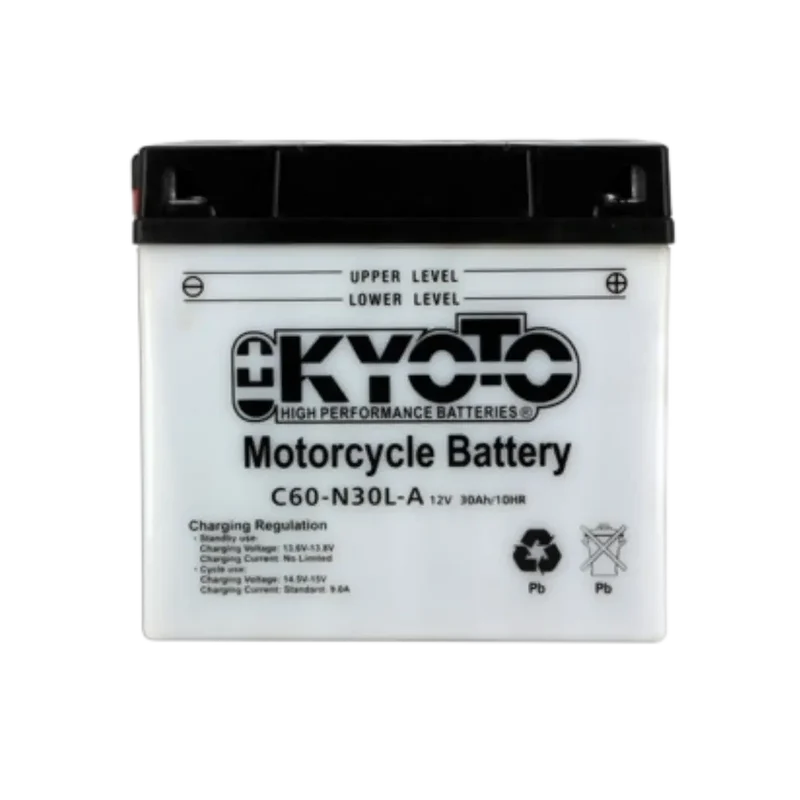 Batterie Moto KYOTO 53030 12V 30Ah 300CCA – Conventionnelle Équivalente Y60-N30L-A
