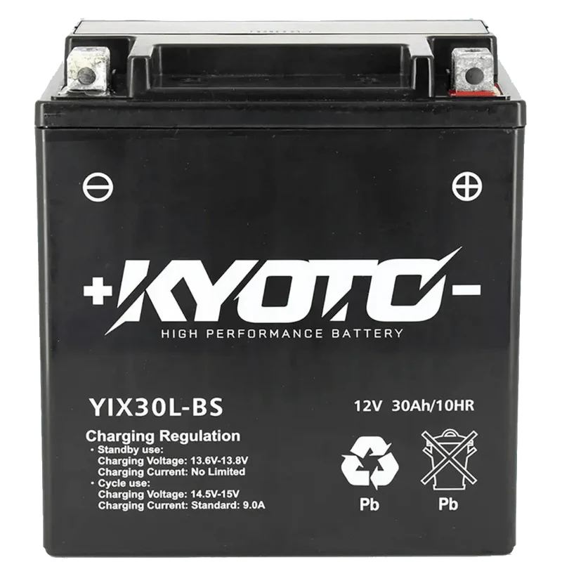Batterie Moto KYOTO GIX30L-BS 12V 30Ah AGM – Sans Entretien Harley Davidson
