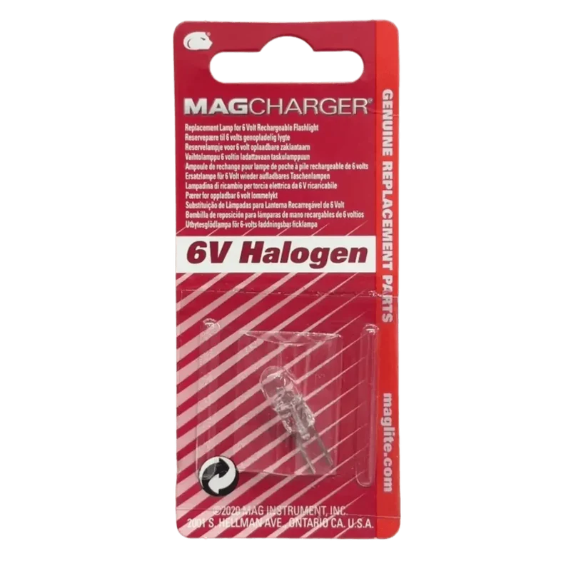 Ampoule halogène mag chargeur 6V