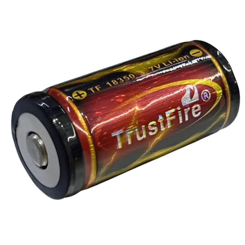 Batterie Lithium Rechargeable 3.7v 18350 1200mAh avec BMS