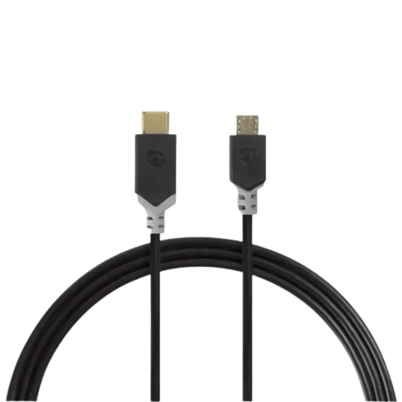 Câble USB-C mâle vers Micro-B mâle - 1M