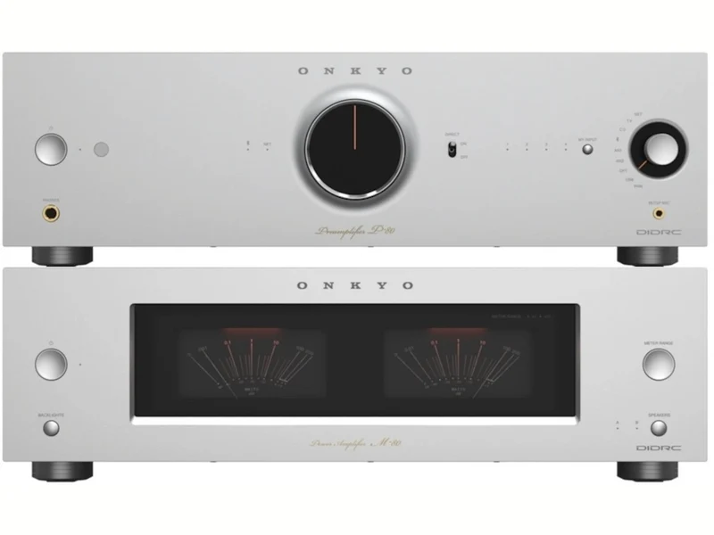 ONKYO ICON P-80 + ICON M-80 Silver