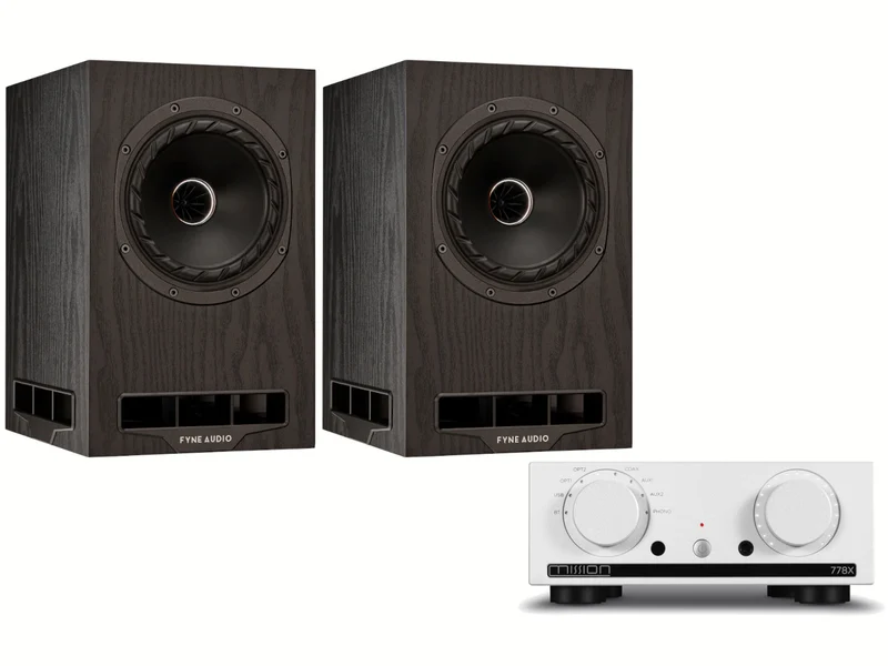 MISSION 778X ARGENT + FYNE AUDIO F5E