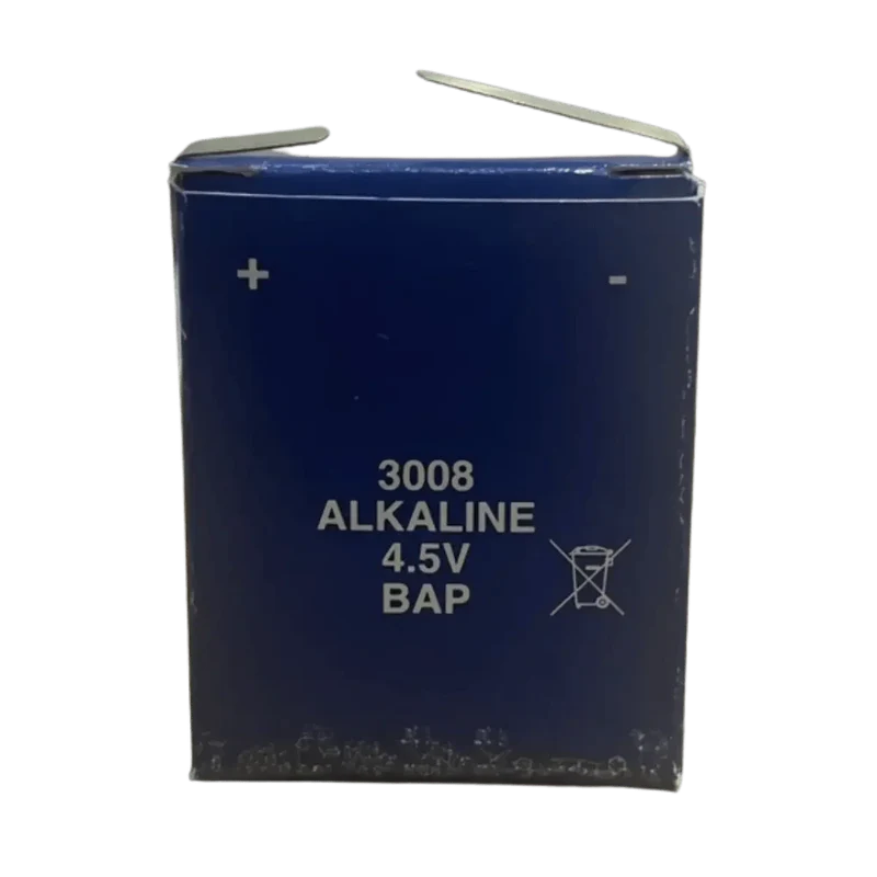 Pile 3R8 4.5V alcaline plate pour lampe torche Mazda JEP SAFT