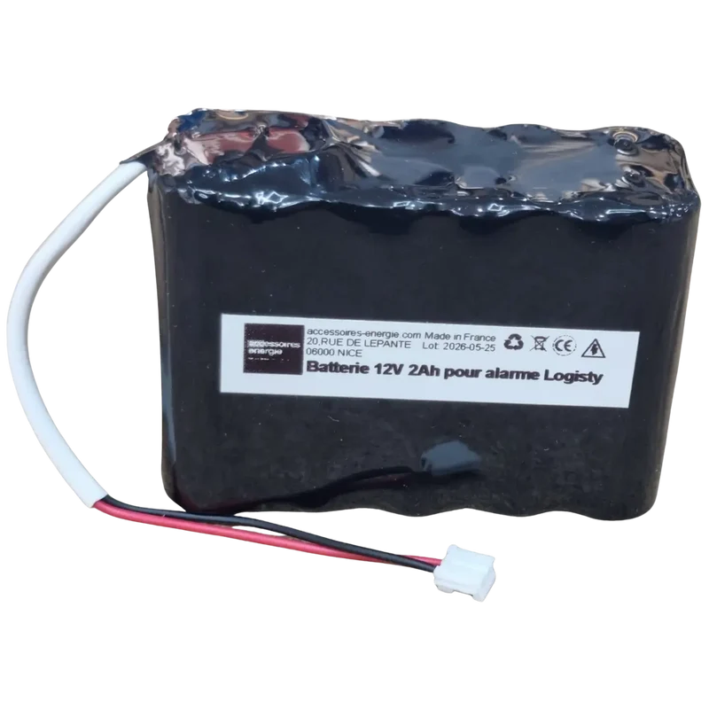 Batterie NiMH 12V 2.2Ah 10xAA Yuasa/Yucell Logisty