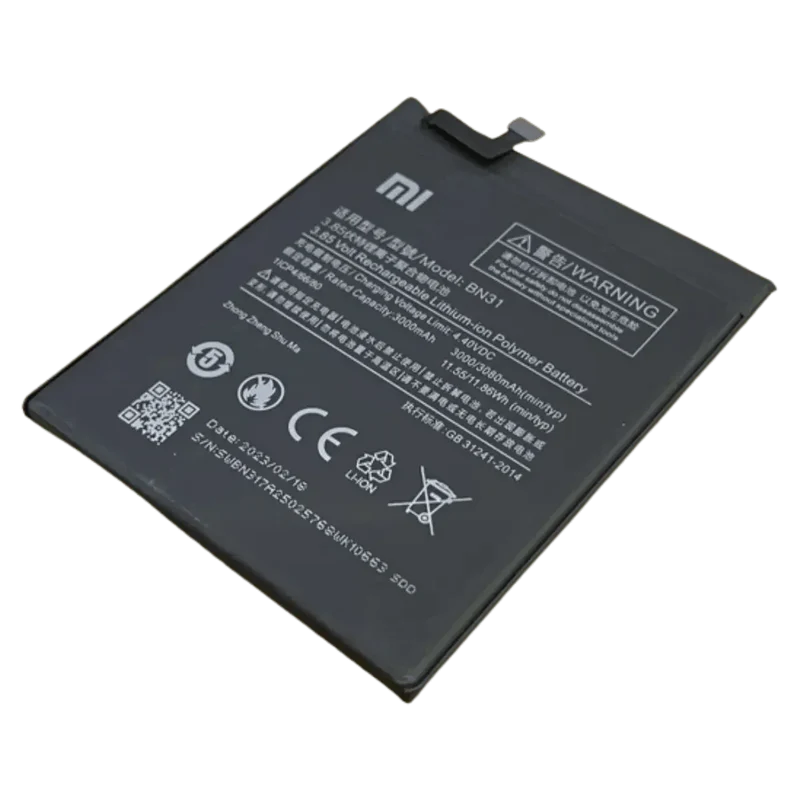 Batterie BN31 d'origine Pour Xiaomi Redmi Note 5A A1