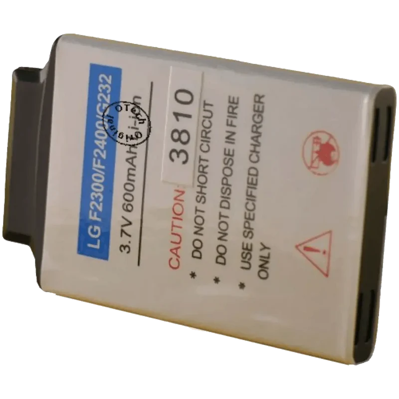 Batterie pour téléphone portable LG F2300, F2400, G232